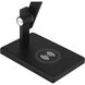 Task Portables 18.5 inch 8.00 watt Anodized Brushed Coal Table Lamp Portable Light, Wireless Charger