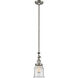 Franklin Restoration Canton 1 Light 6.5 inch Brushed Satin Nickel Mini Pendant Ceiling Light in Incandescent, Seedy, Franklin Restoration
