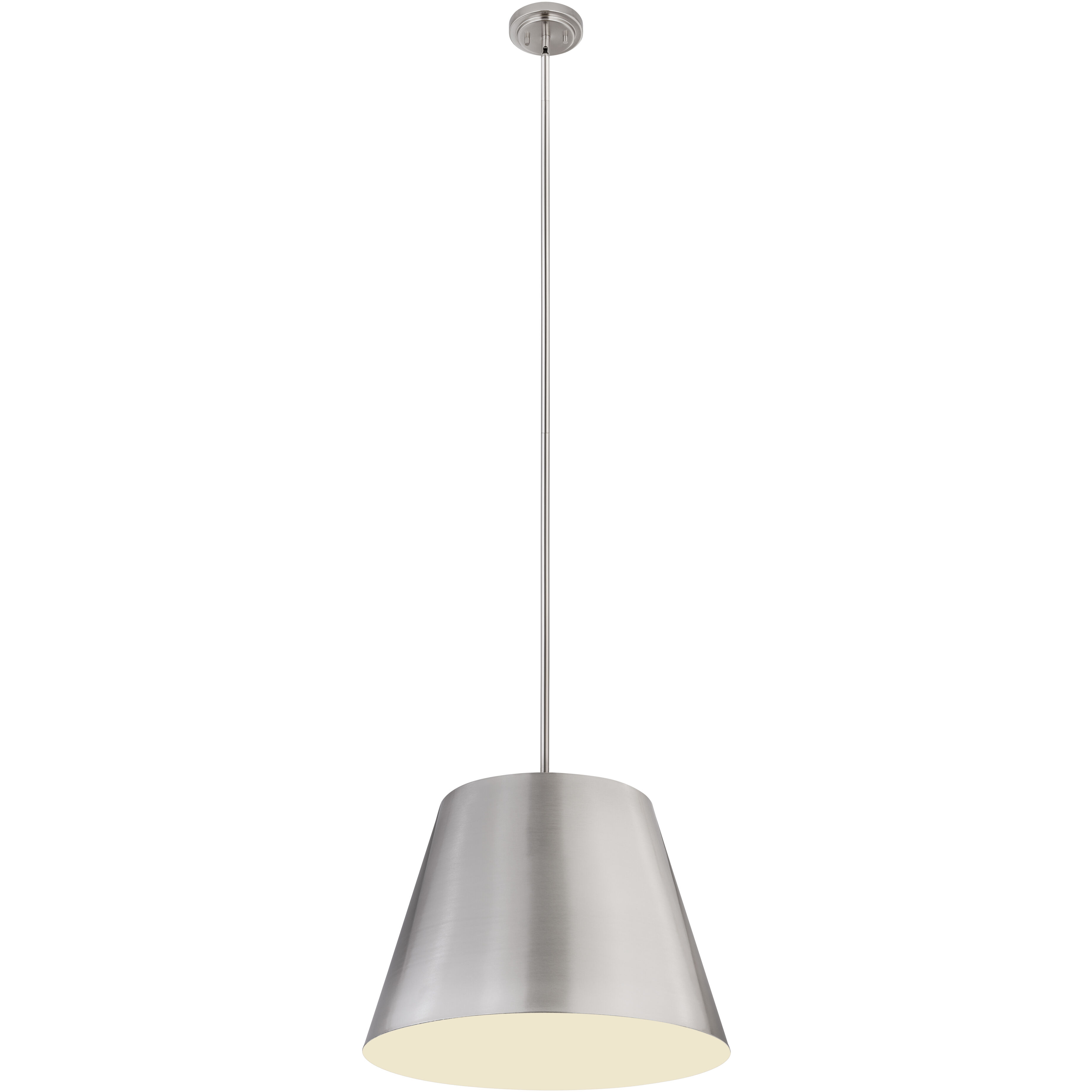 Lilly 1 Light 24 inch Brushed Nickel Pendant Ceiling Light