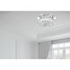 Kinsley 1 Light 12 inch Polished Chrome Flush Mount Ceiling Light