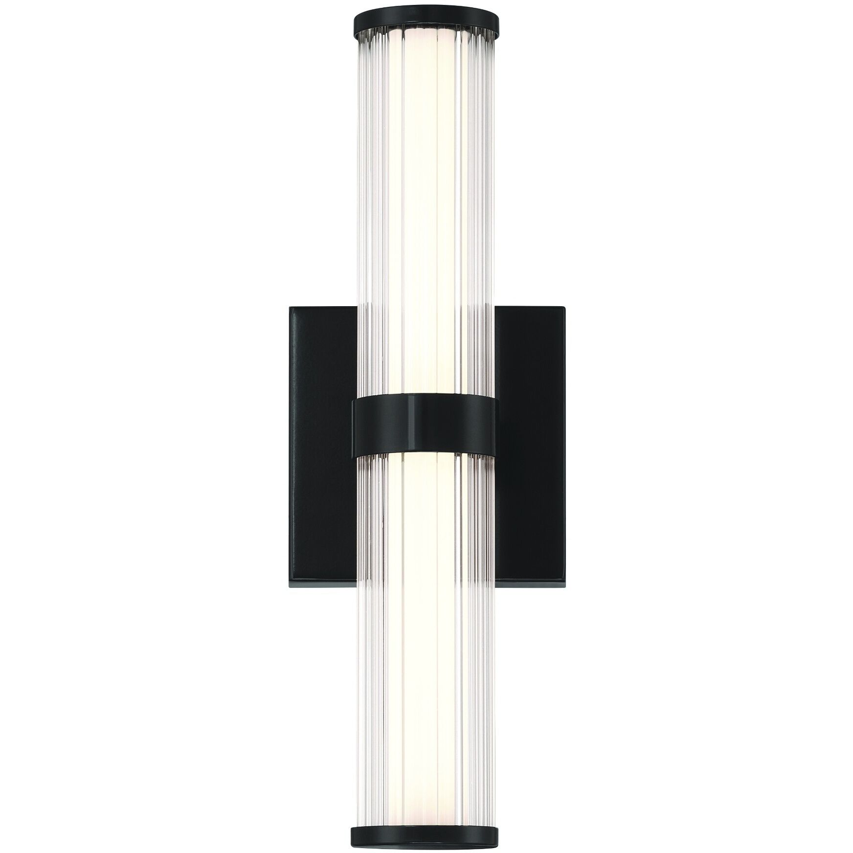 Fayton 1 Light 14 inch Black Outdoor Wall Sconce