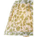 Maiden Fern Green and Ivory 6 inch Tapered Chandelier Shade