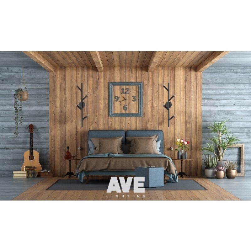 Oaks Wall Sconce Wall Light in Black