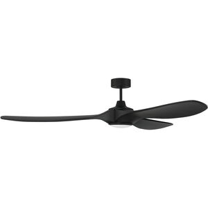 Envy 72 inch Flat Black Ceiling Fan