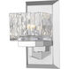Rubicon 1 Light 4.75 inch Chrome Wall Sconce Wall Light in G9