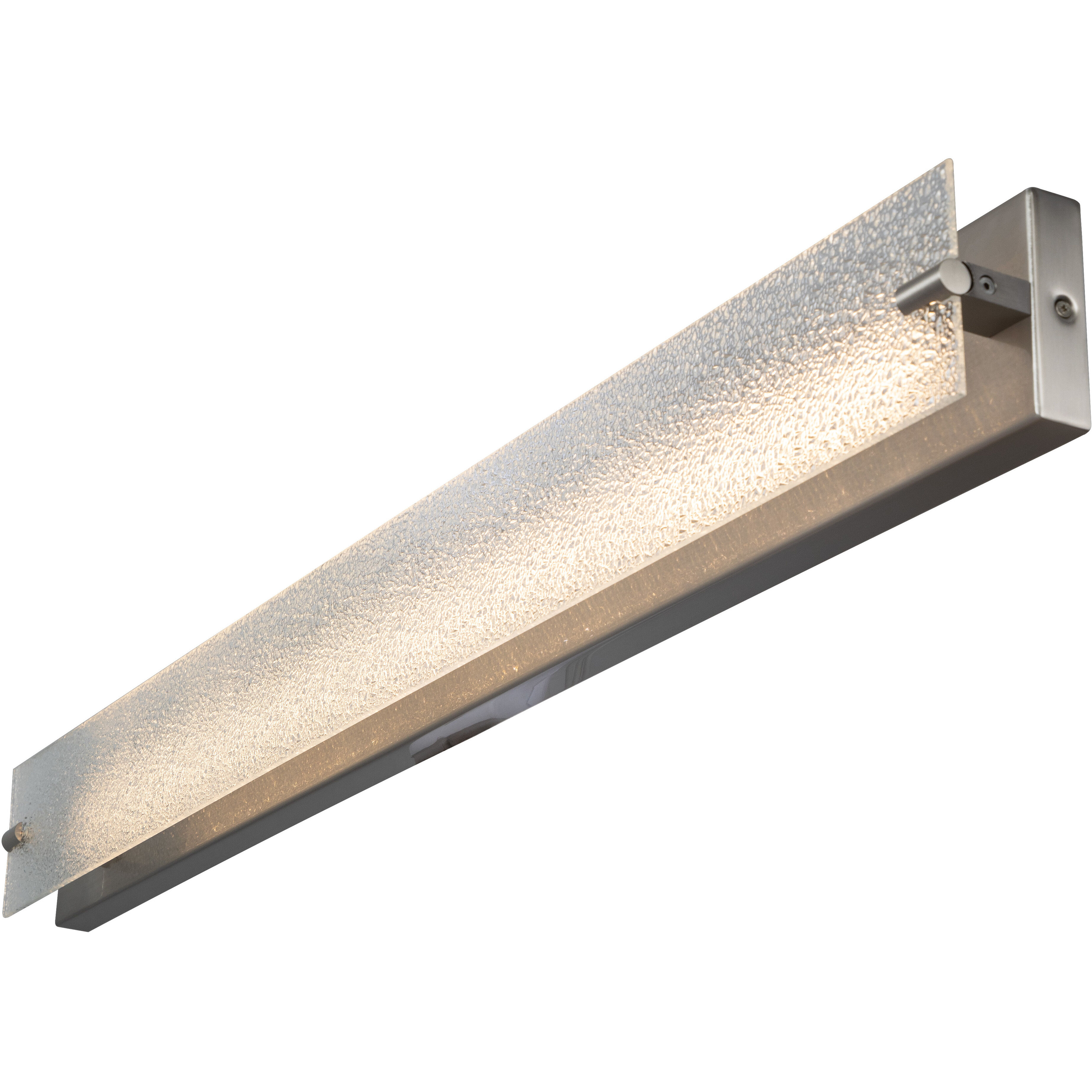 Blaze LED 40.2 inch Brushed Nickel Bath Vanity Light Wall Light