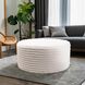 Shar Pei Universal 18 inch White Ottoman