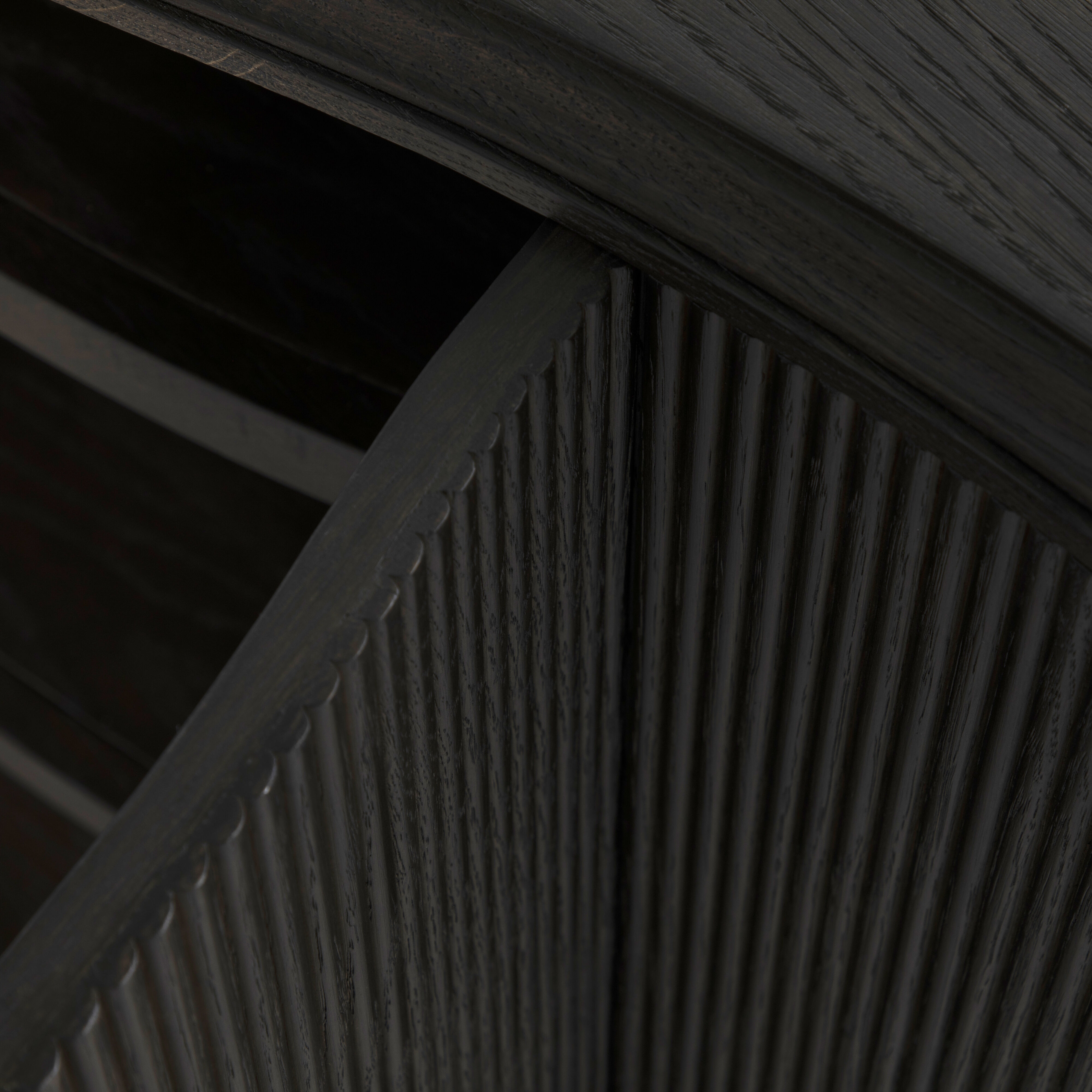 Theodore 48 X 16 inch Dark Stained Oak Long Console