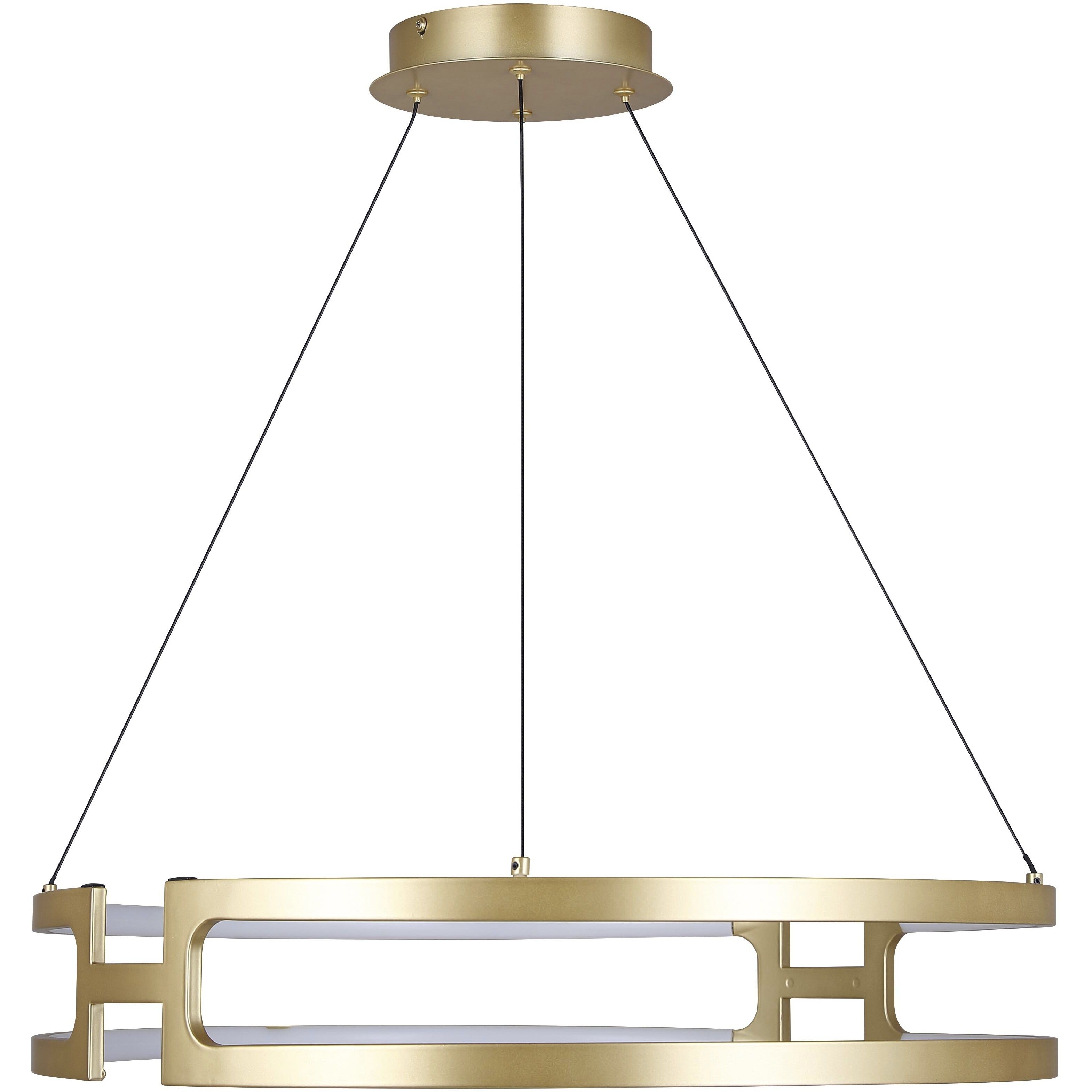 Bettony LED 24 inch Gold Chandelier Ceiling Light