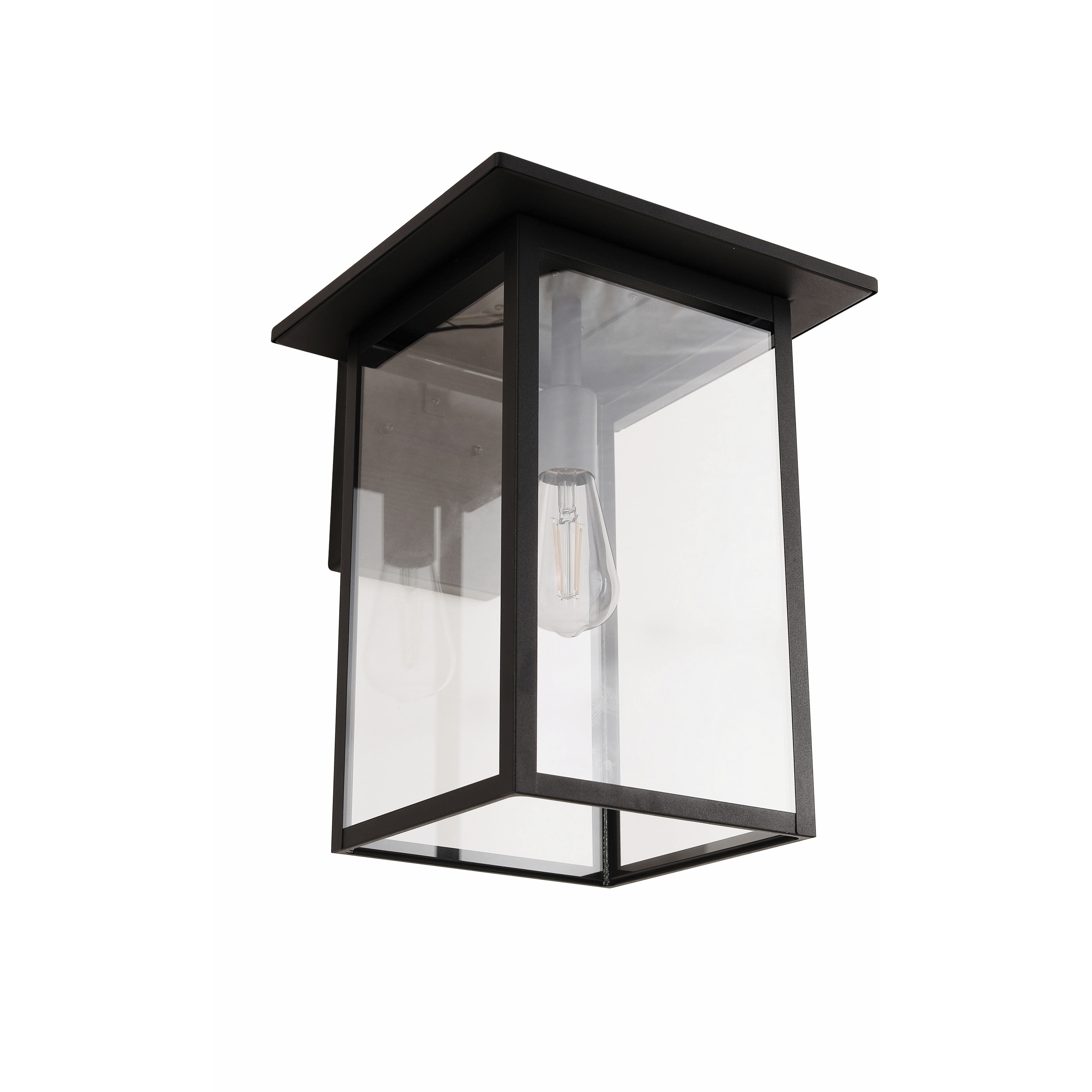 Rock Creek 1 Light 17.25 inch Textured Black Outdoor Wall Lantern