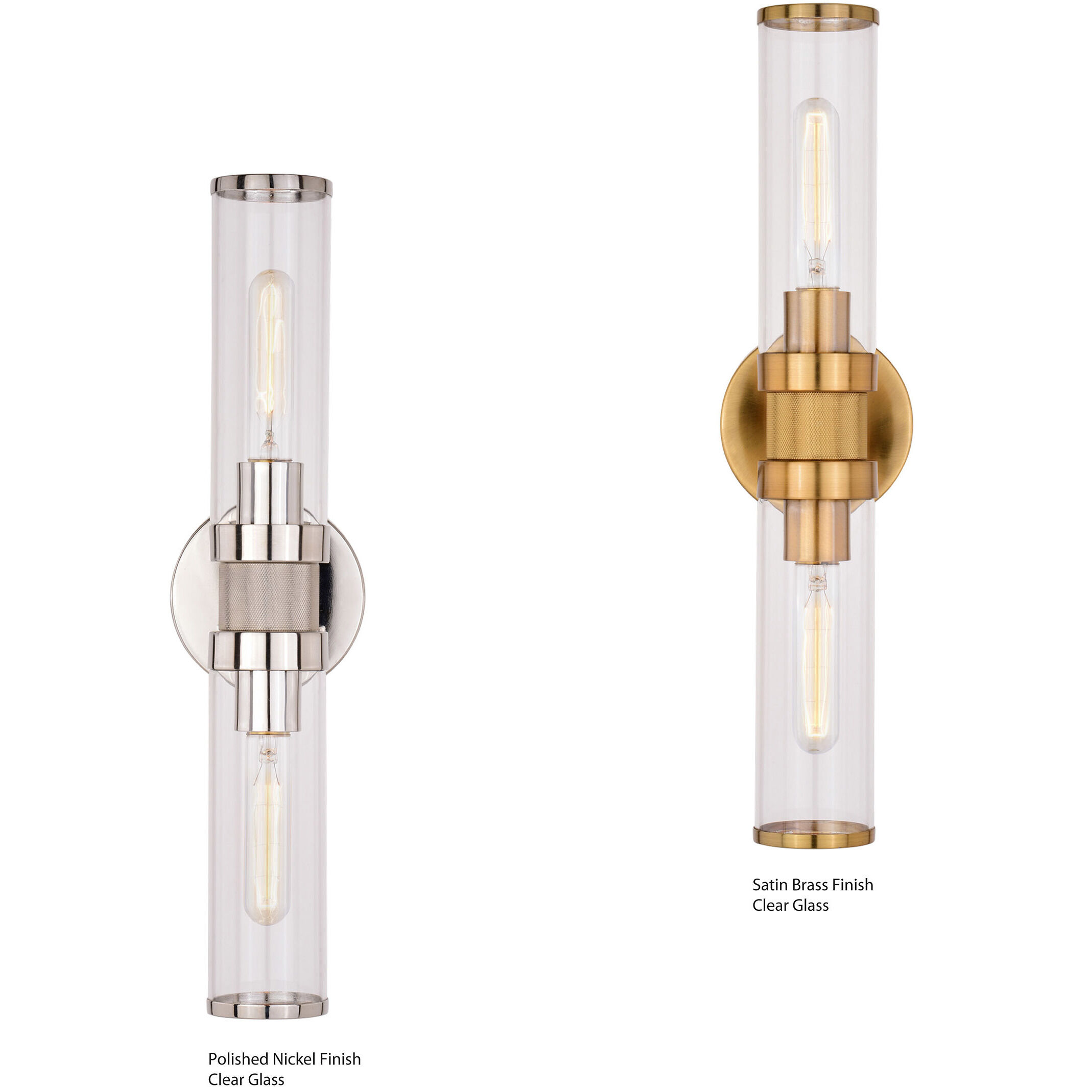 Levitt LED 19.25 inch Polished Nickel Bathroom Light Wall Light