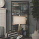Element 80 X 36 X 16 inch Black Iron Etagere