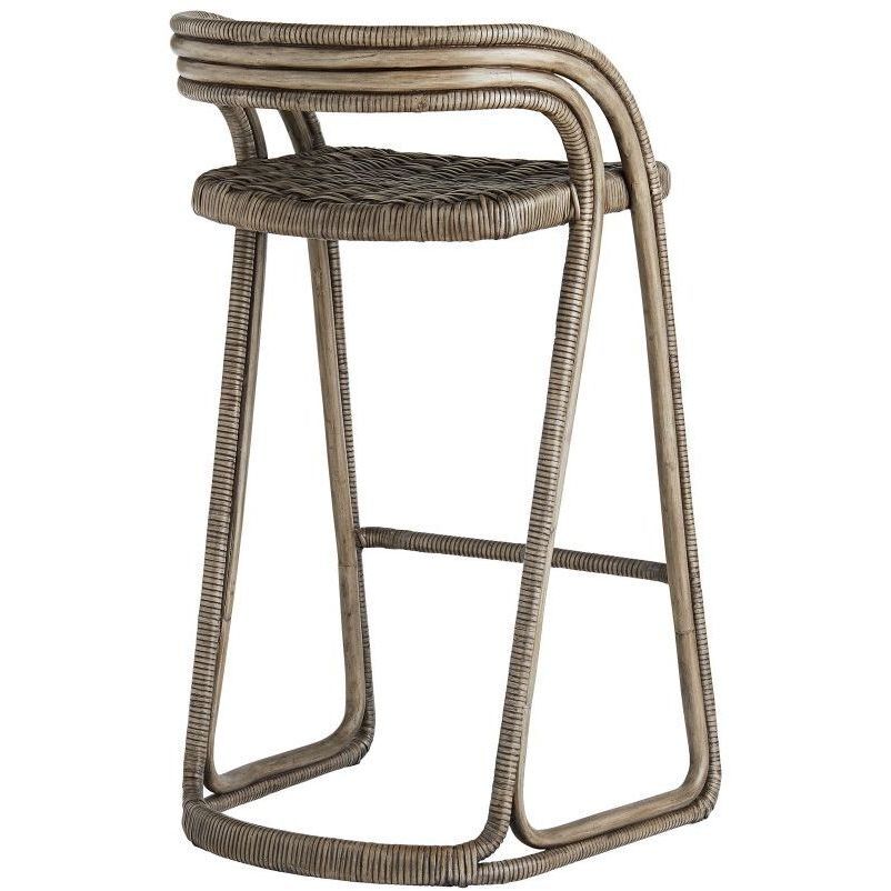 Harrington Moth Gray Bar Stool