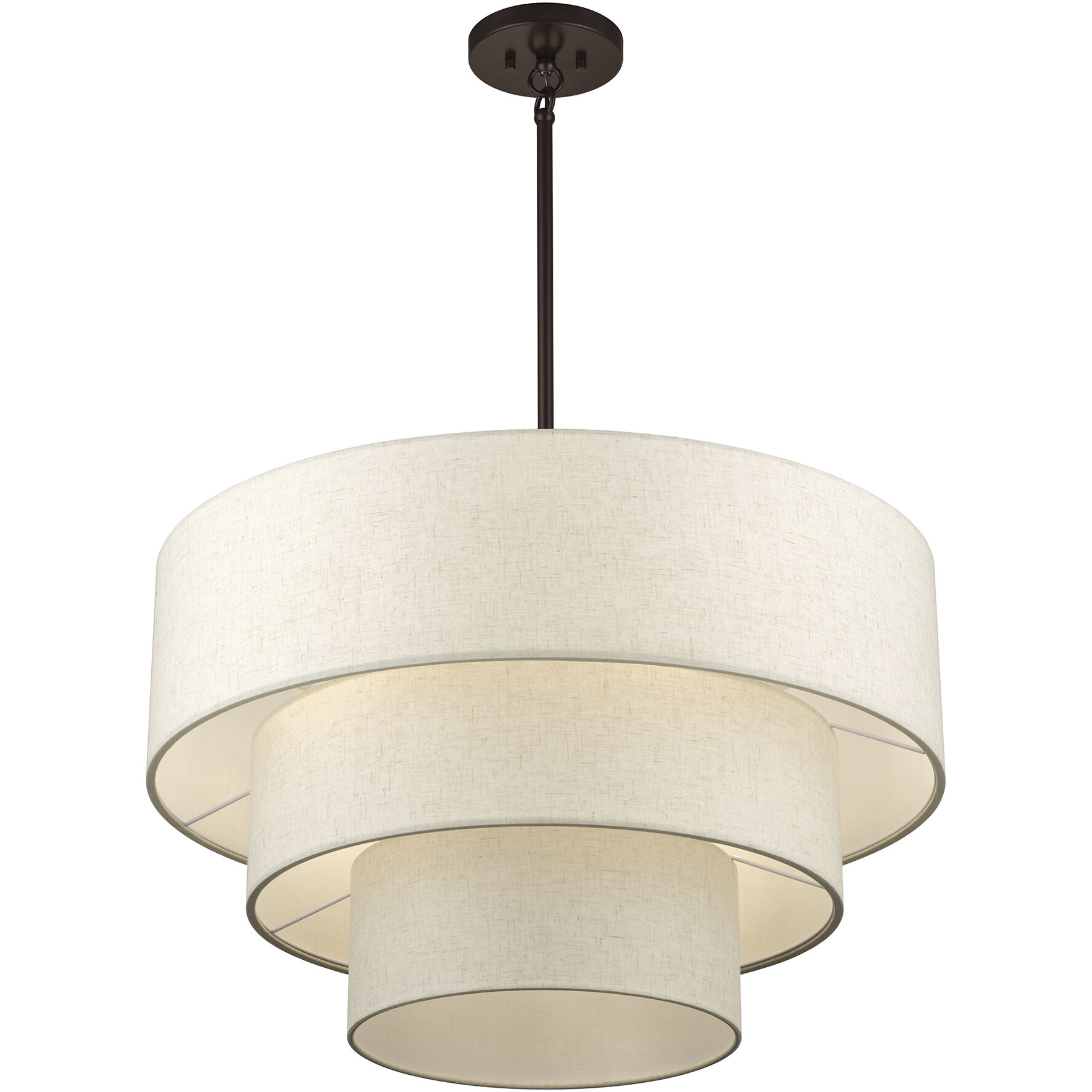 Manorwood 5 Light 28 inch English Bronze Pendant Chandelier Ceiling Light, Medium