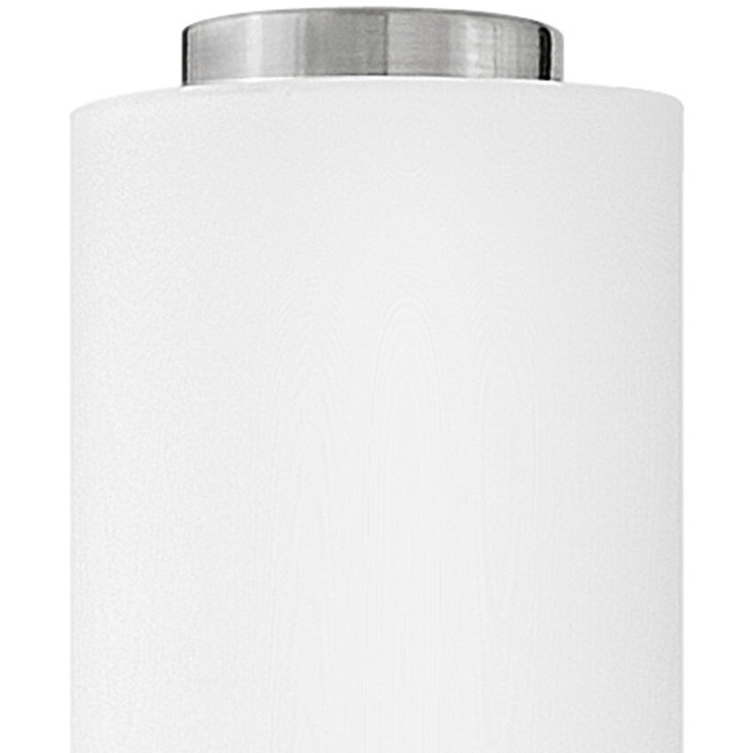 Aiden LED 5 inch Brushed Nickel Bath Light Wall Light, Vertical