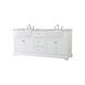 Franklin 72 X 22 X 35 inch White Bathroom Vanity Cabinet