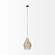 Halyco 16 inch Gold Pendant Light Ceiling Light