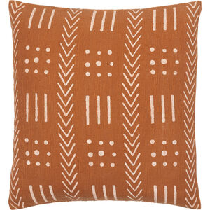 Malian 18 inch Brick Red Pillow Kit in 18 x 18, Square