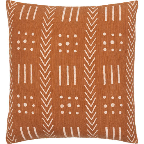 Malian 20 inch Brick Red Pillow Kit in 20 x 20, Square