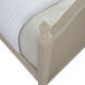 Caroline Cerused White Twin Bed
