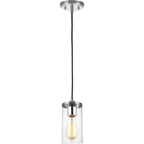 Reading 1 Light 4 inch Chrome Pendant Ceiling Light