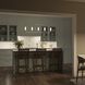 Mack 5 Light 46 inch Brushed Nickel Linear Chandelier Ceiling Light