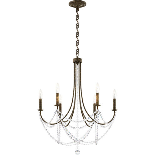 Verdana 6 Light 24 inch Heirloom Bronze Chandelier Ceiling Light