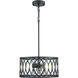 Arelyn 2 Light 13 inch Matte Black Pendant Ceiling Light