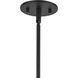 Alora Mood Chapelle Pendant Ceiling Light in Matte Black