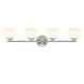 Moon Breeze 4 Light 32.50 inch Bathroom Vanity Light