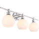 Collier 3 Light 28 inch Chrome Wall sconce Wall Light