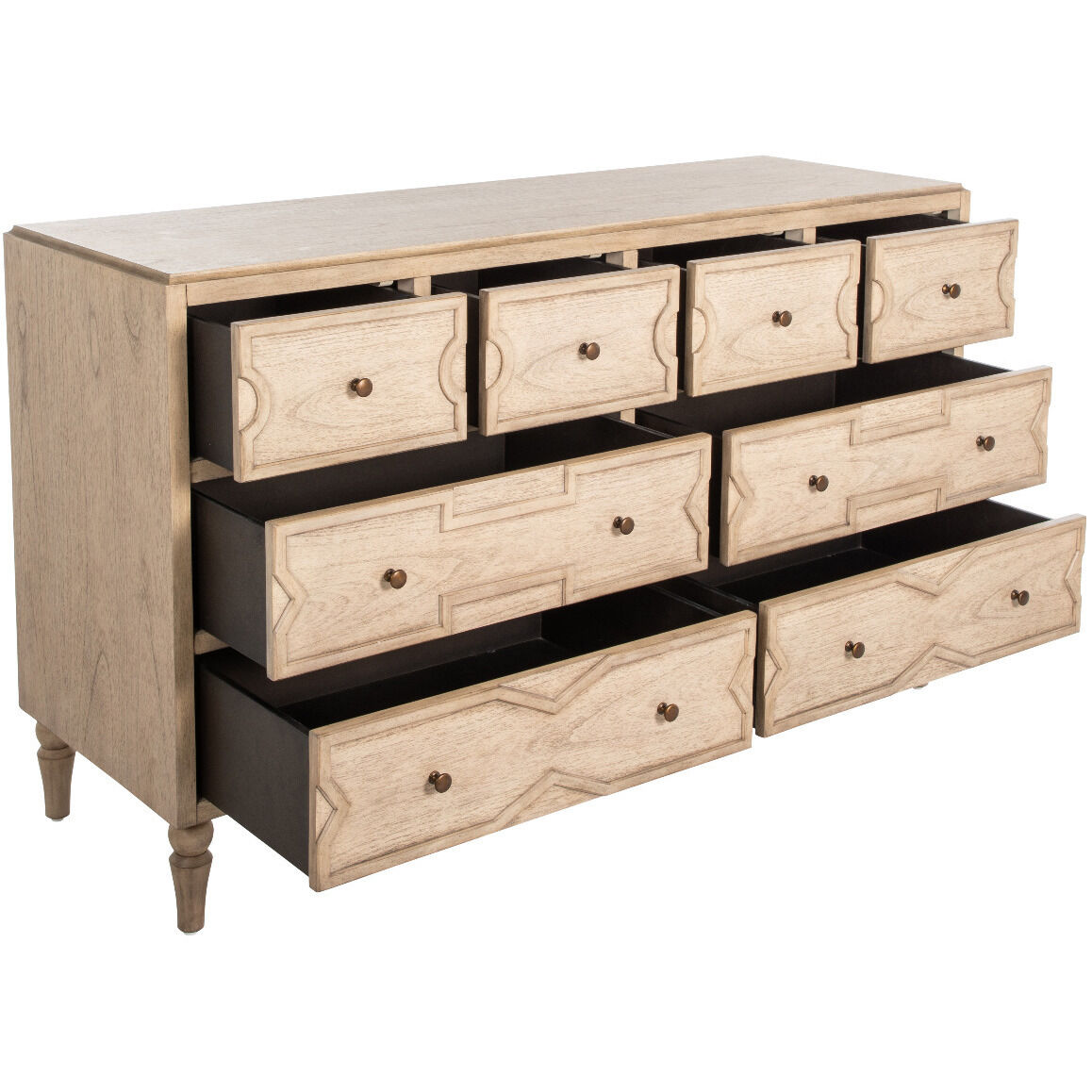 Everest Antique Bronze / Blonde Natural Dresser