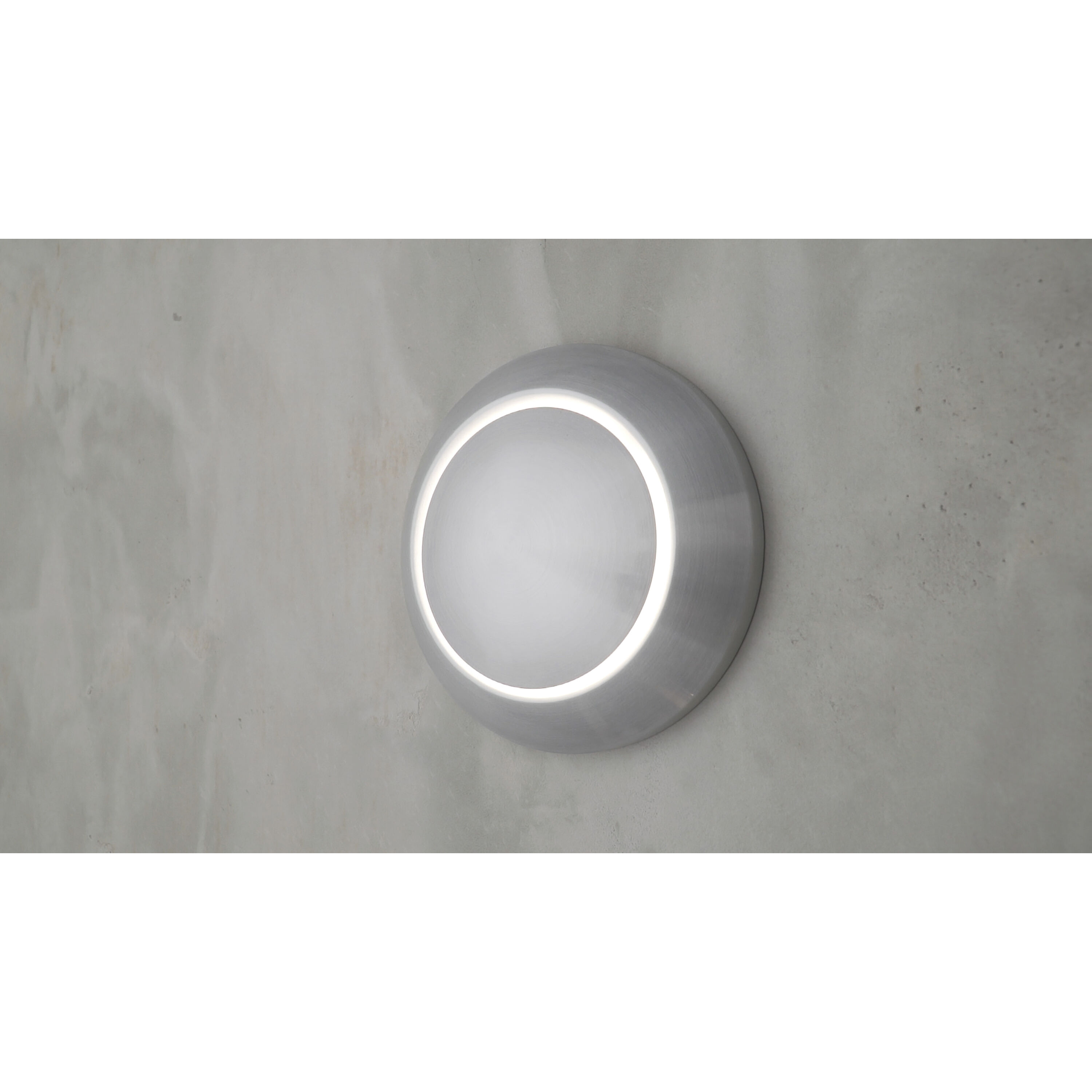 Alumilux Fulcrum LED 6.25 inch Satin Aluminum Outdoor Wall Sconce
