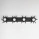 Paloma 4 Light 43 inch Anthracite Bath Vanity Wall Light