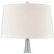Merrion Strand 31 inch 150 watt Light Blue Table Lamp Portable Light