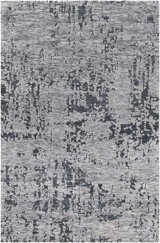 Talise 90 X 60 inch Charcoal Rug in 5 x 8, Rectangle