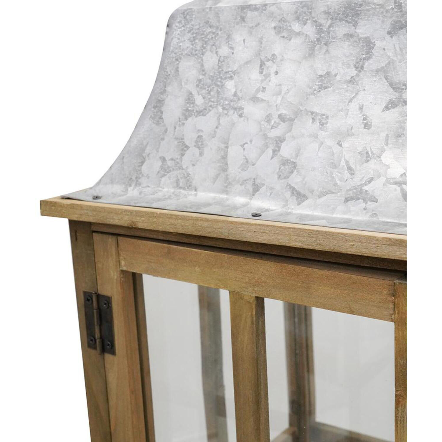 Window 12.6 inch Brown Lantern, Set of 3