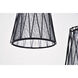 Modesta 3 Light 15 inch Black Pendant Ceiling Light