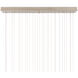 Medusa 30 Light 54 inch Nickel and Silver Multi-Drop Pendant Ceiling Light