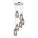 Praslin Island 6 Light 14 inch Polished Chrome Mini Pendant Ceiling Light