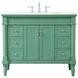 Lexington 42 X 22 X 35 inch Vintage Mint Vanity Sink Set
