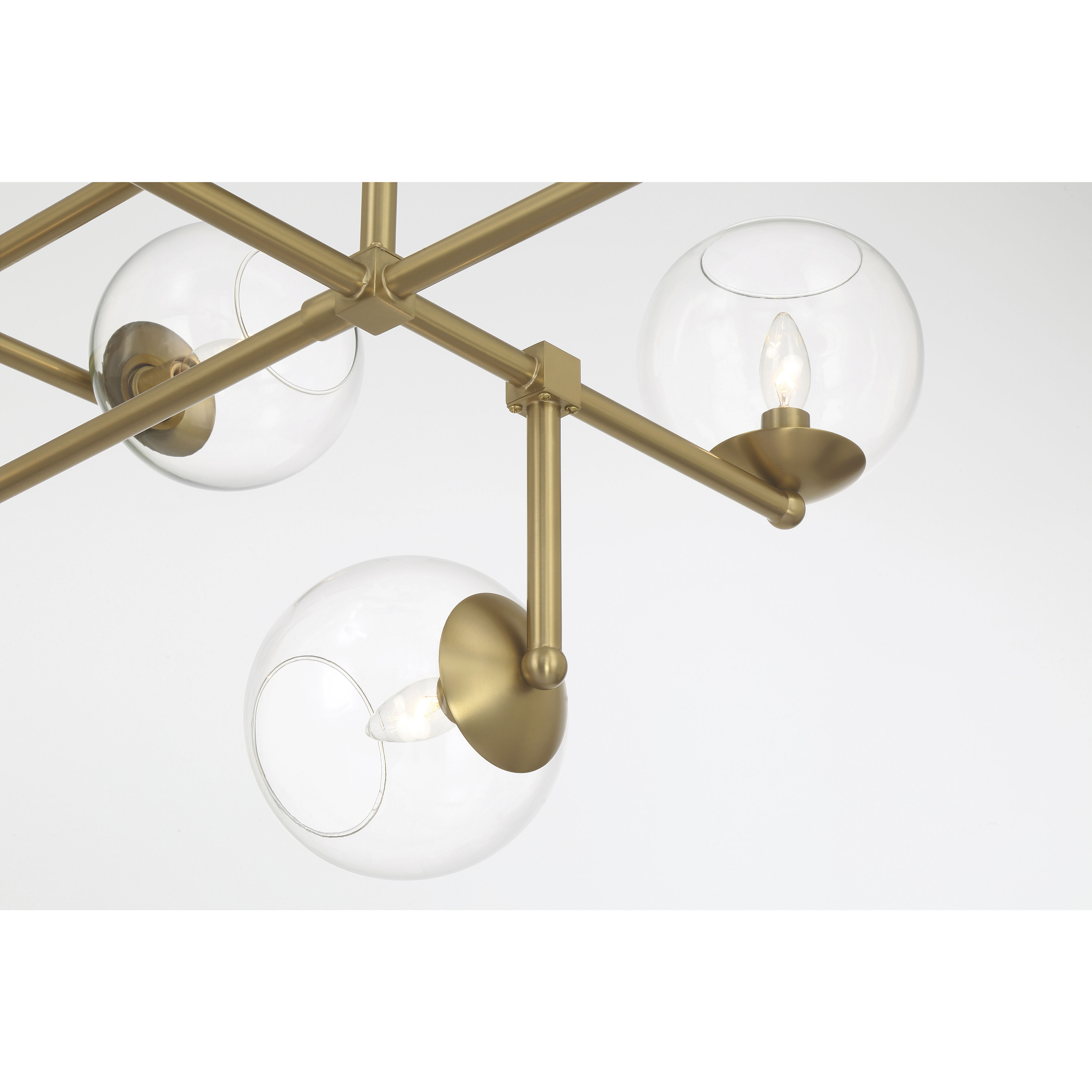 Millikan 9 Light 39 inch Signature Brass Pendant Ceiling Light