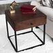 Industrial Chic Brixton Coffee & Iron 22 X 20 inch Coffee Accent Table