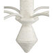 Donnybrook 6 Light 32.5 inch Snow White Chandelier Ceiling Light