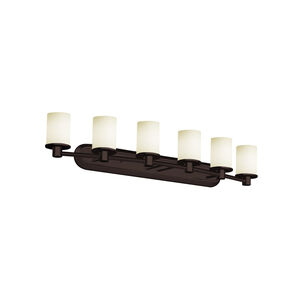 Fusion 43.75 inch Dark Bronze Bath Bar Wall Light