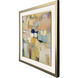 Lazy Afternoon Yellow and Blue and Green and Multi Framed Art