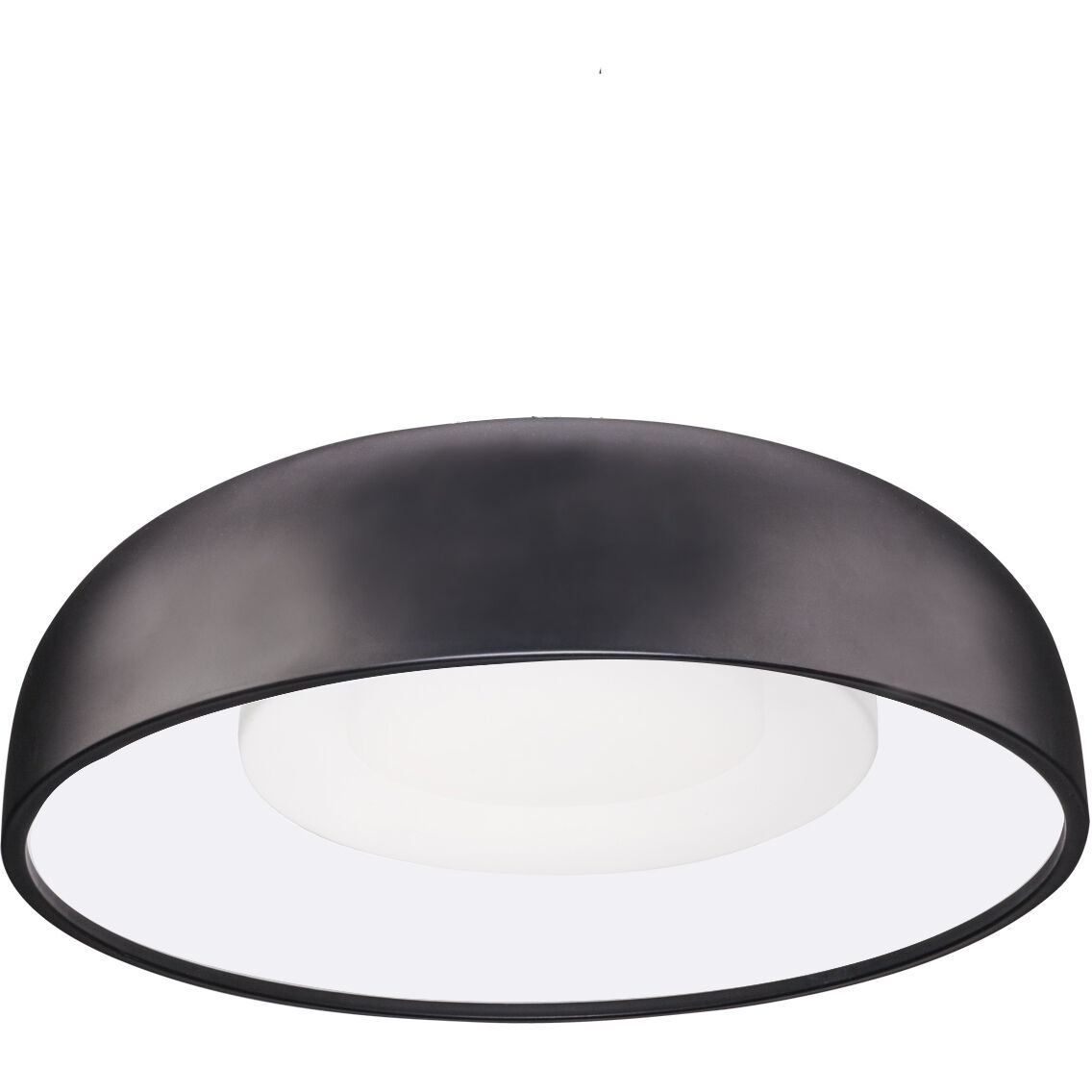 Beacon LED 20 inch Black Flush Mount Ceiling Light
