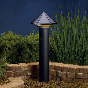 Six Groove 1 Light 11.50 inch Pathway Lighting
