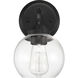 Glenda 1 Light 6 inch Flat Black Wall Sconce Wall Light