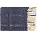 Galway 60 X 50 inch Navy Throw, Rectangle